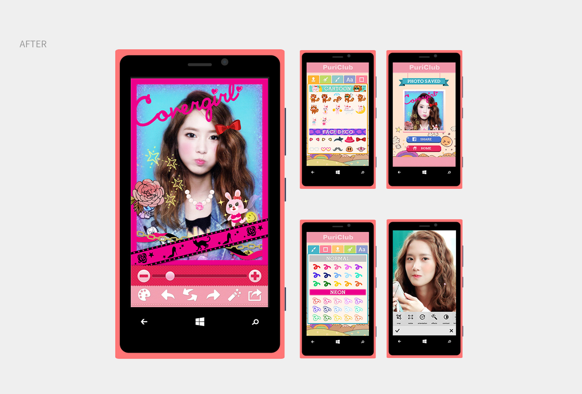 Puriclub Camera Mobile App